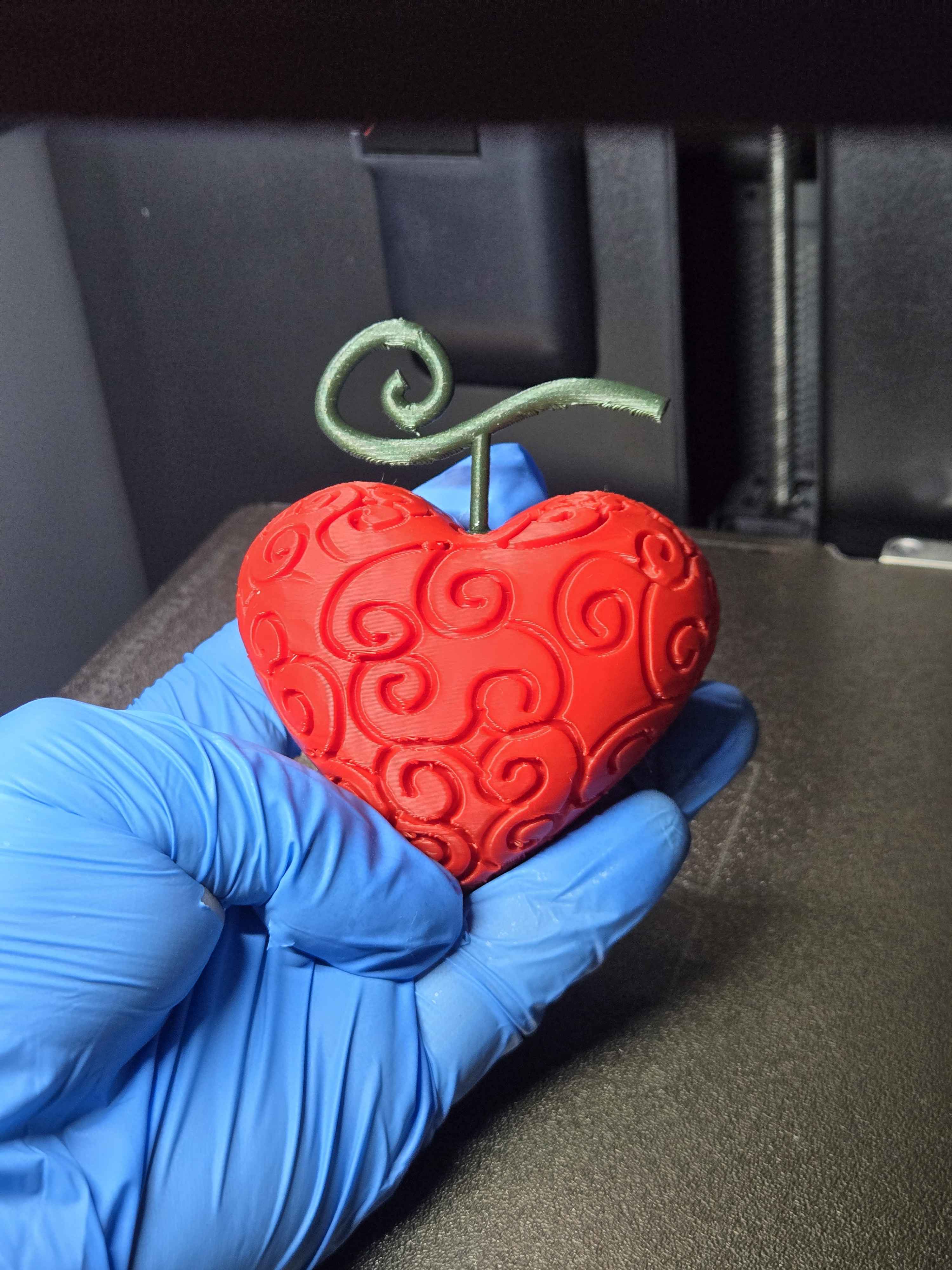 Custom 3D printed fruit project